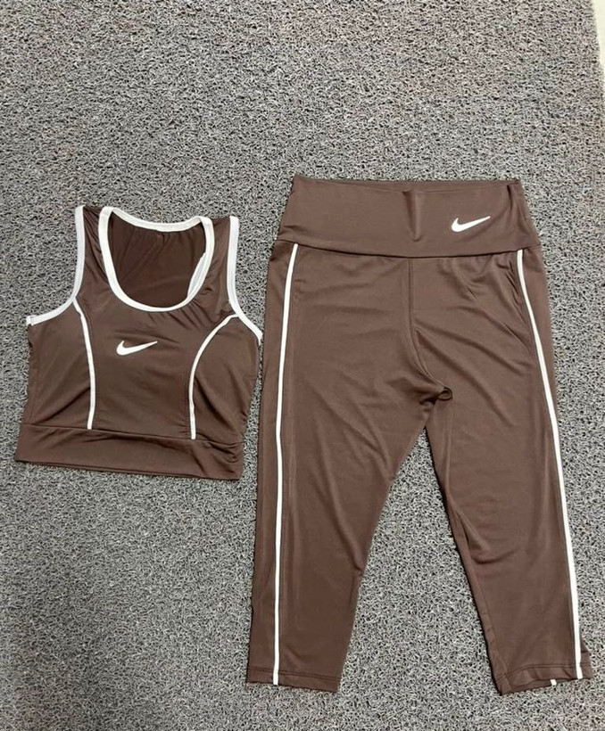 ست تاپ و شلوار دمپا گشاد ورزشی نایکی (Nike) - مدل فلامنت درجه یک