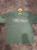 پیراهن مردانه راهراه | مدل باکسی و اورسایز | استایل تابستانه و کژوال (Los Angeles)