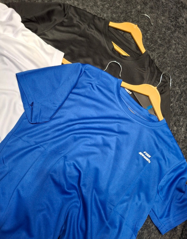 تیشرت ورزشی سوزنی Fox Apparels – تنفسپذیر، سبک و یونیسکس (۵ رنگ)