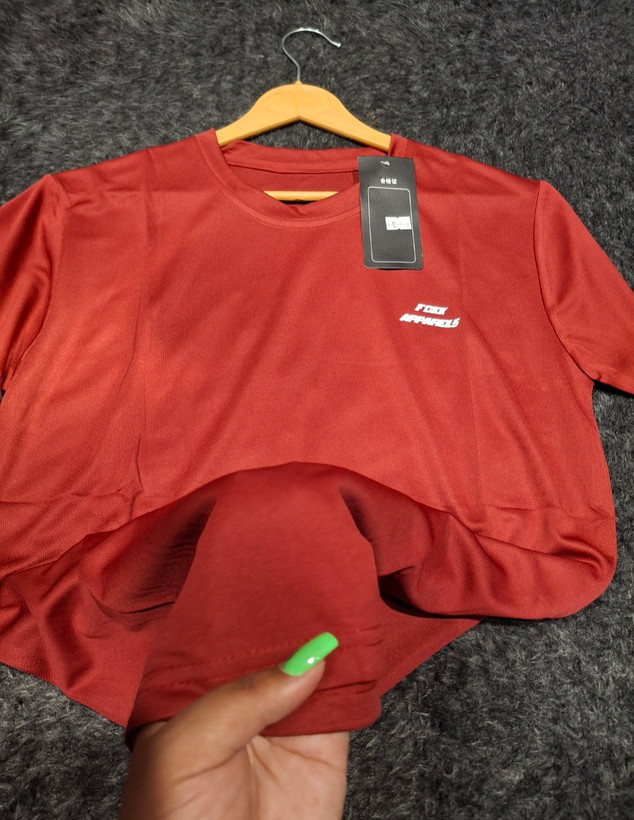 تیشرت ورزشی سوزنی Fox Apparels – تنفسپذیر، سبک و یونیسکس (۵ رنگ)