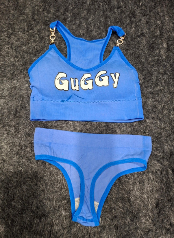 ست نیمتنه و شورت فانتزی مدل GUGGY – دارای بند نگیندار، پارچه کبریتی، کاپ متحرک و قابل شستشو