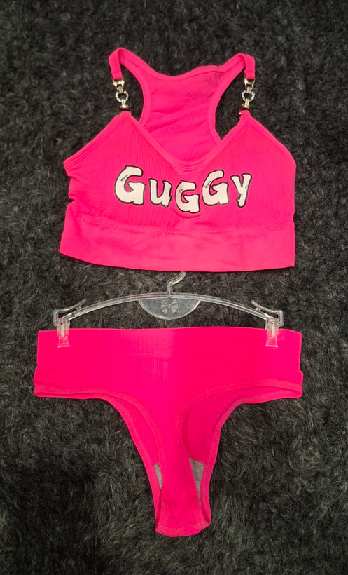 ست نیمتنه و شورت فانتزی مدل GUGGY – دارای بند نگیندار، پارچه کبریتی، کاپ متحرک و قابل شستشو
