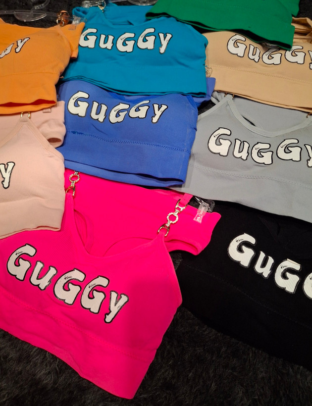 ست نیمتنه و شورت فانتزی مدل GUGGY – دارای بند نگیندار، پارچه کبریتی، کاپ متحرک و قابل شستشو
