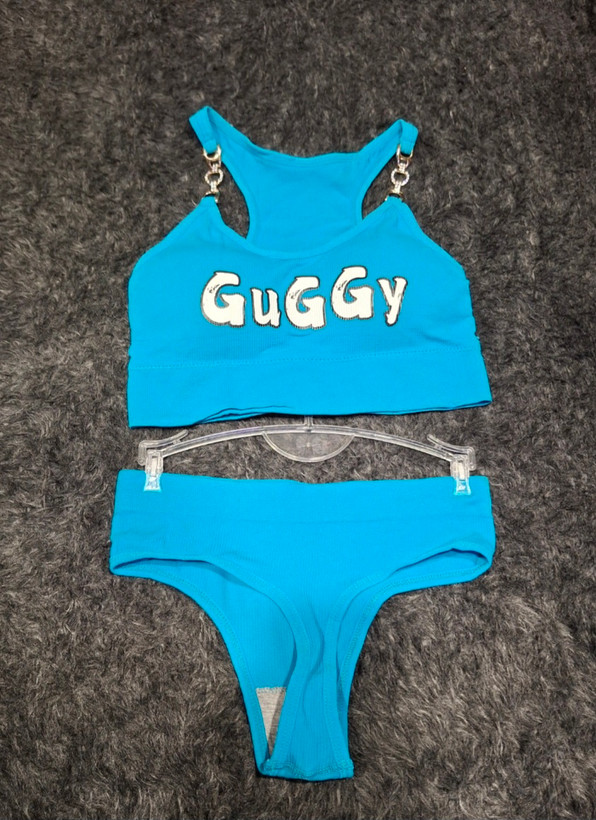 ست نیمتنه و شورت فانتزی مدل GUGGY – دارای بند نگیندار، پارچه کبریتی، کاپ متحرک و قابل شستشو