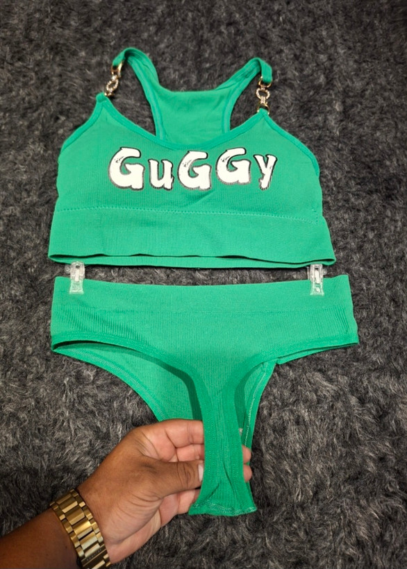 ست نیمتنه و شورت فانتزی مدل GUGGY – دارای بند نگیندار، پارچه کبریتی، کاپ متحرک و قابل شستشو